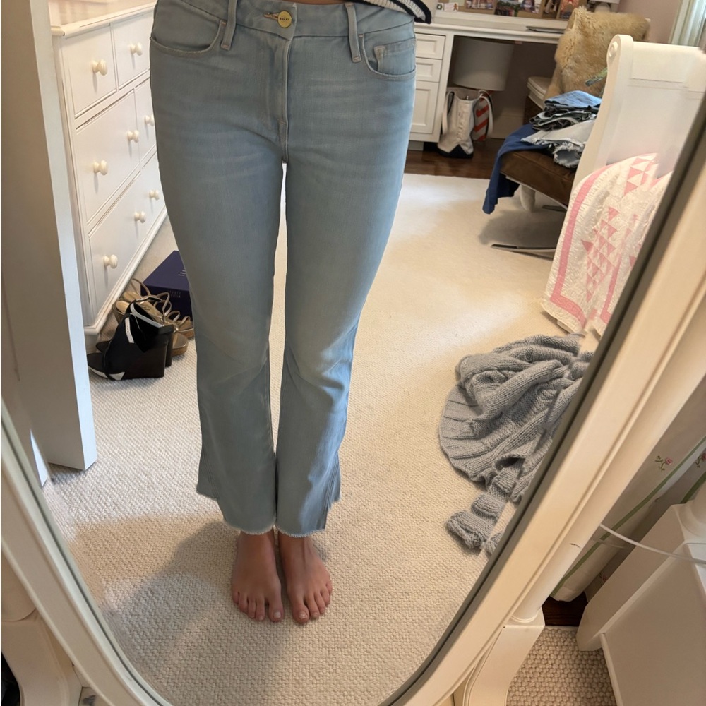 Frame Denim Le Crop Mini Boot